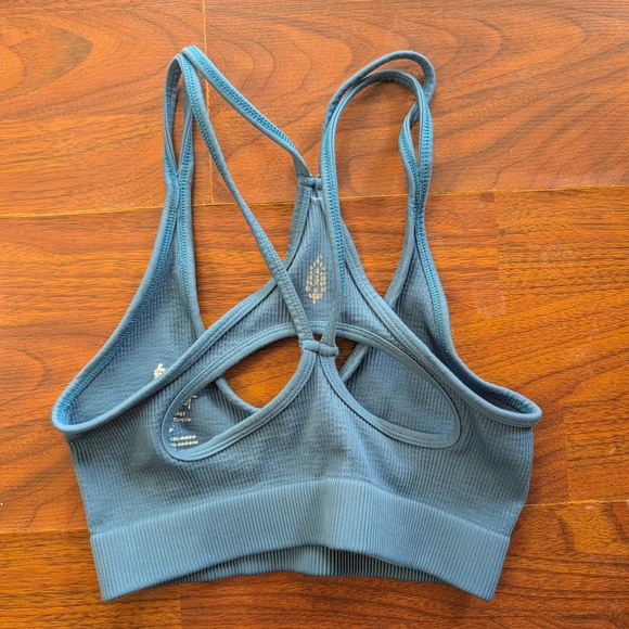 FP Movement Blue Bralette - Picture 2 of 3